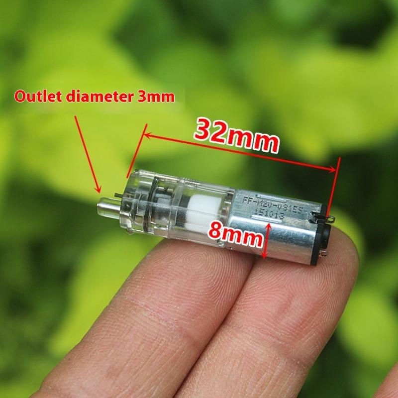 Transparent Mini 8mm M20 Air Oxygen Pressure Pump DC 3V-3.7V 120Kpa For Sphygmomanometer Monitor Aquarium Fish Tank
Transparent Mini 8mm M20 Air Oxygen Pressure Pump DC 3V-3.7V 120Kpa For Sphygmomanometer Monitor Aquarium Fish Tank