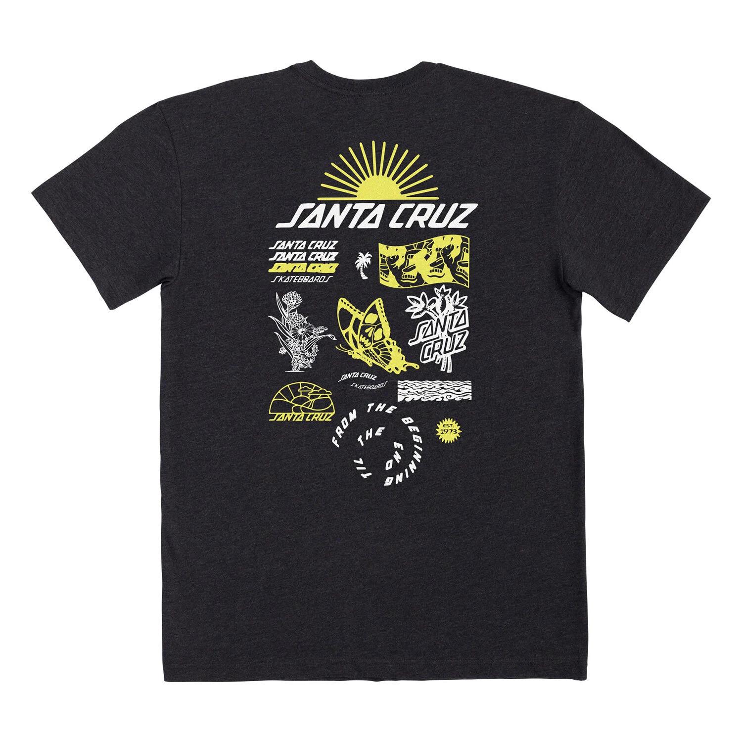 Santa Cruz Skateboards Shirt Rise and Shiine Eco Black Heather S
Santa Cruz Skateboards Shirt Rise and Shiine Eco Black Heather S
