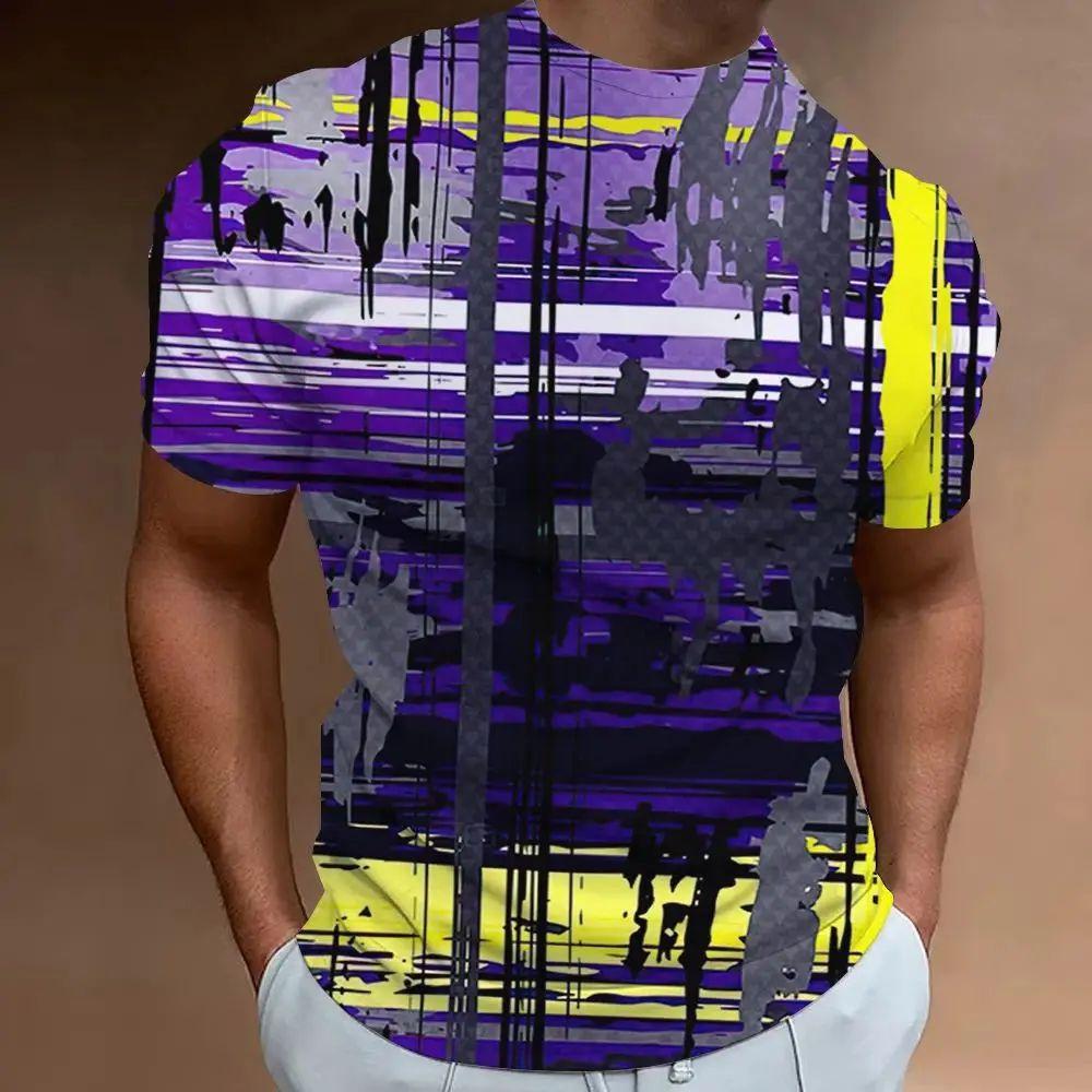 Summer Men s Simple Everyday Striped Style Pattern Fashion 3d Printed O Collar Short Sleeve Loose Plus Size Casual Street Top 6XL
Summer Men s Simple Everyday Striped Style Pattern Fashion 3d Printed O Collar Short Sleeve Loose Plus Size Casual Street Top 6XL