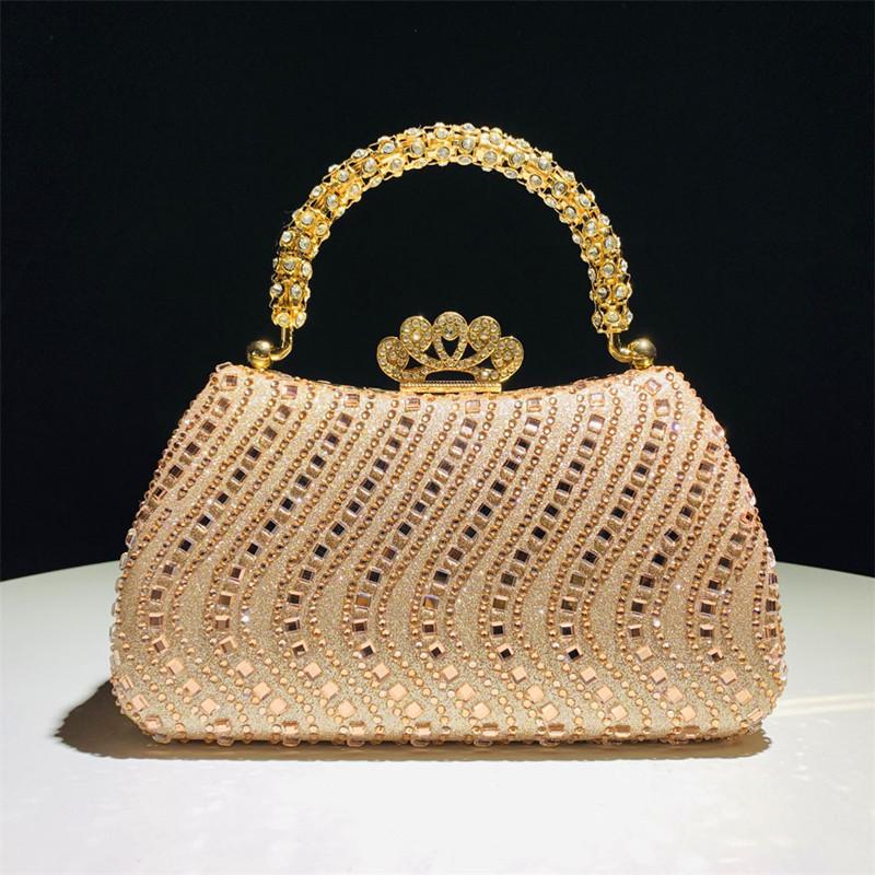 2025 Luxury Full Diamonds Evening Clutch Bag New Fashion Rhinestone Design High End Party Handbags Lady Trendy Shoulder Bag
2025 Luxury Full Diamonds Evening Clutch Bag New Fashion Rhinestone Design High End Party Handbags Lady Trendy Shoulder Bag