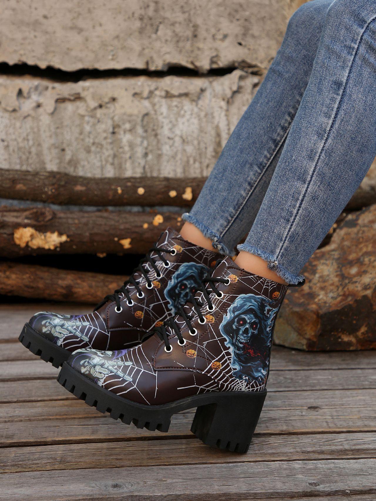 Мода Мода Принтованные Ботильоны на Платформе для Женщин Осень Зима Черные на Высоком Каблуке Короткие Ботинки Женские На шнуровке На Толстом Каблуке Botas Mujer 43 коричневый
Мода Мода Принтованные Ботильоны на Платформе для Женщин Осень Зима Черные на Высоком Каблуке Короткие Ботинки Женские На шнуровке На Толстом Каблуке Botas Mujer 43 коричневый