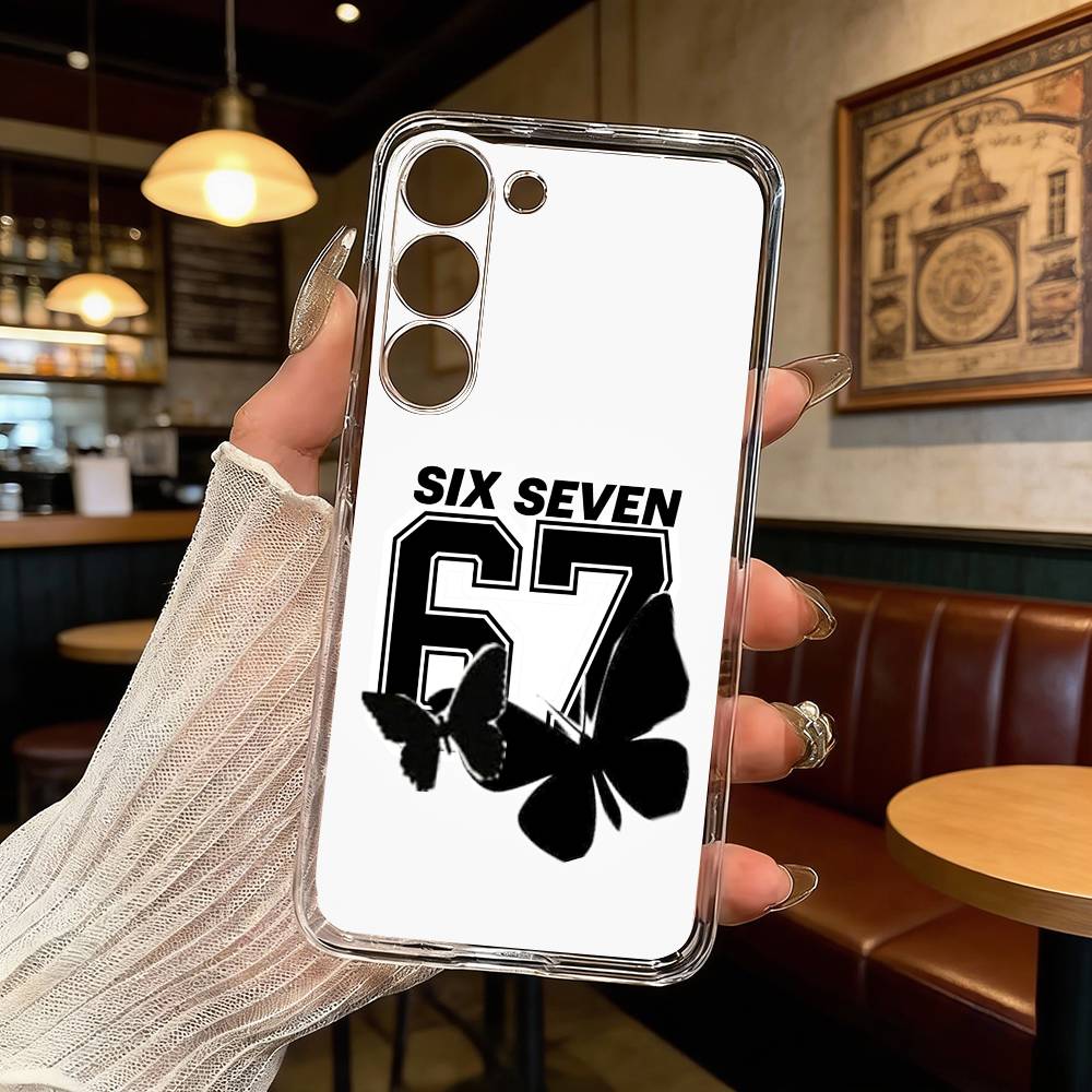 67 Six Seven Phone Case For Samsung Galaxy A71,A70,A52,A51,A40,A30 Transparent Cover Samsung a40
67 Six Seven Phone Case For Samsung Galaxy A71,A70,A52,A51,A40,A30 Transparent Cover Samsung a40