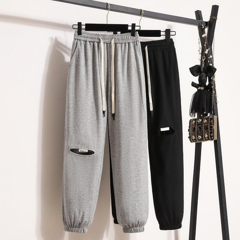 Dimanaf 2024 летние женские длинные брюки больших размеров, свободные шаровары, повседневные однотонные спортивные штаны большого размера L чёрный
Dimanaf 2024 летние женские длинные брюки больших размеров, свободные шаровары, повседневные однотонные спортивные штаны большого размера L чёрный