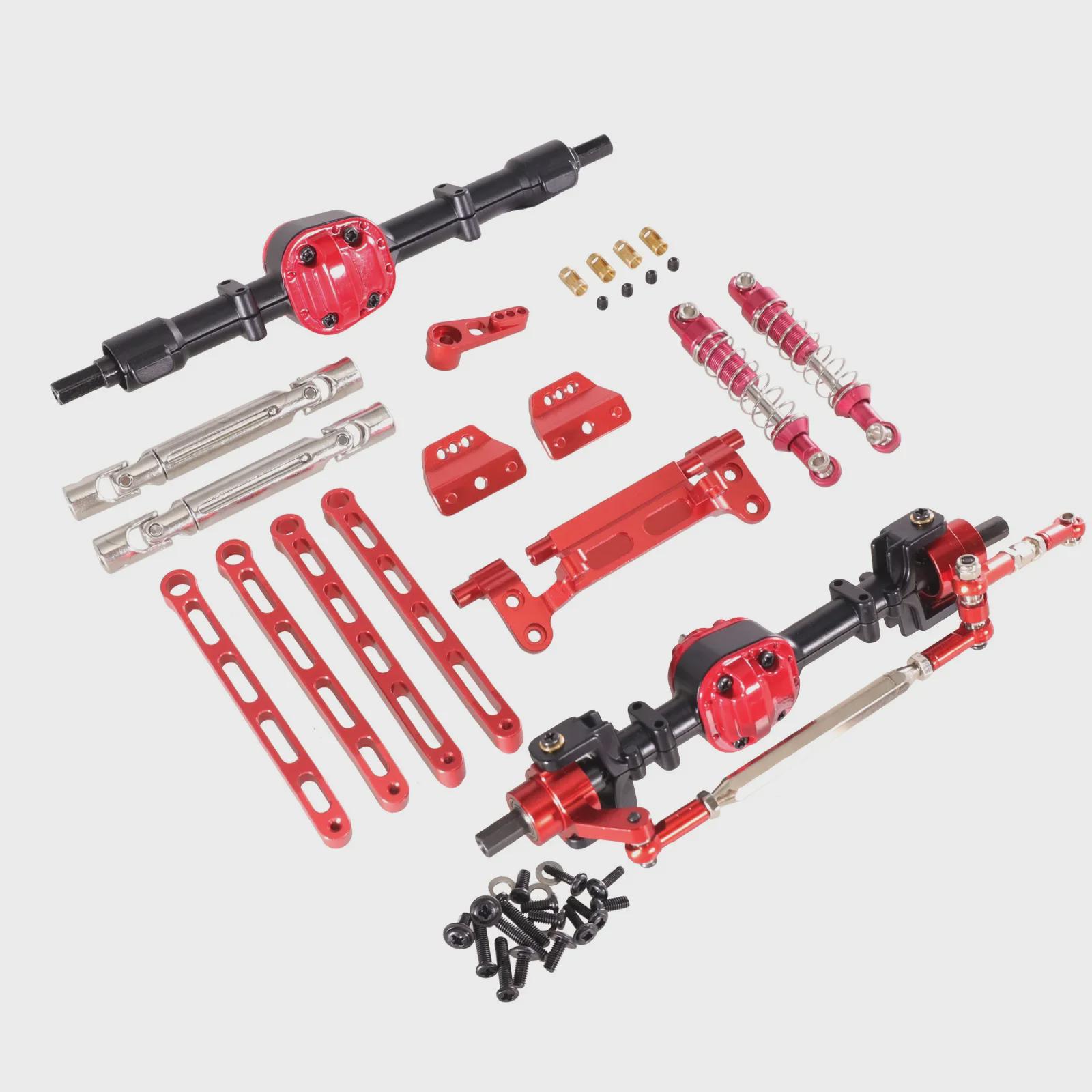 Mangniu MN Series Metal Upgrade RC Car Front & Rear Assembly Kit: Models MN82, LC79, MN78
Mangniu MN Series Metal Upgrade RC Car Front & Rear Assembly Kit: Models MN82, LC79, MN78