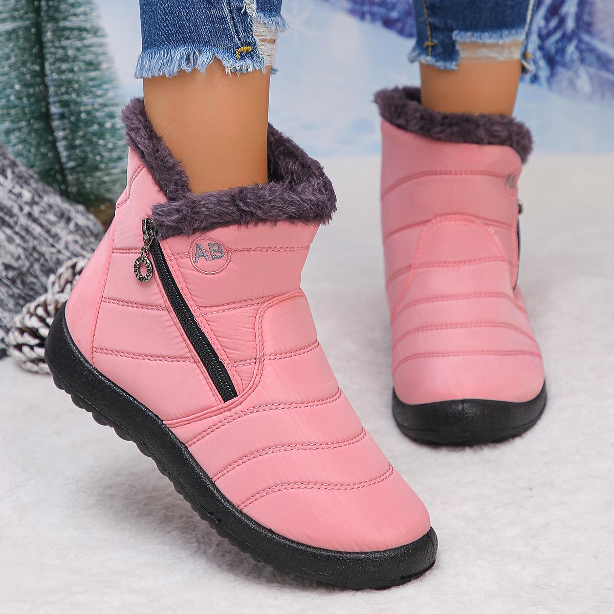 Fashion Casual Side Zip Furry Snow Boots Women 2025 Winter Comfort Round Toe Medium Heel Booties Warm Short Plush Waterproof Ankle Boots 36 розовый
Fashion Casual Side Zip Furry Snow Boots Women 2025 Winter Comfort Round Toe Medium Heel Booties Warm Short Plush Waterproof Ankle Boots 36 розовый
