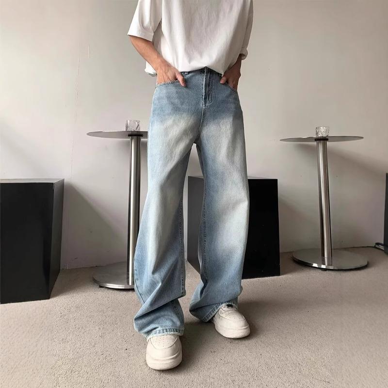 Men s Summer American Style Wide Leg Jeans Trendy Loose Straight Draped Trousers S синій
Men s Summer American Style Wide Leg Jeans Trendy Loose Straight Draped Trousers S синій