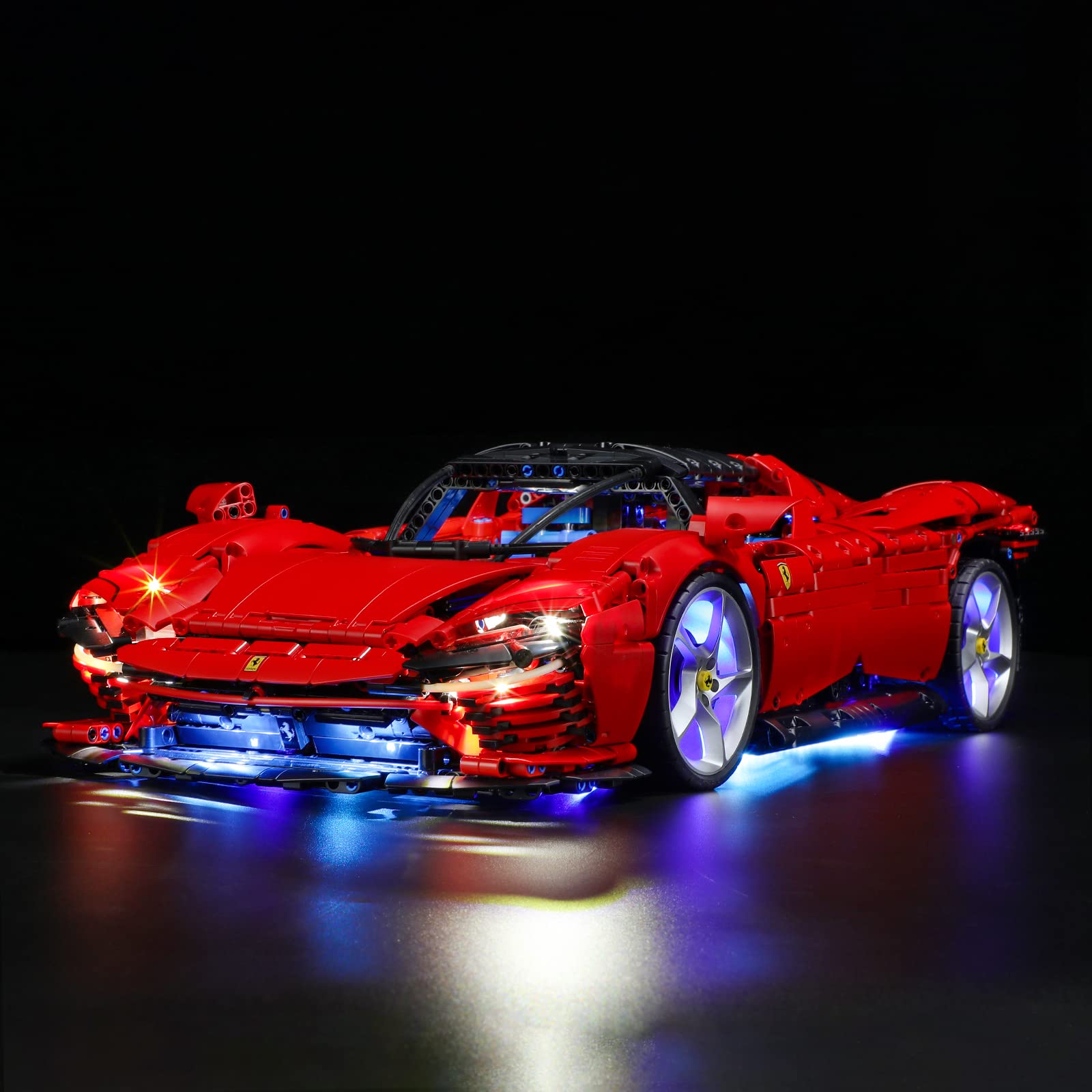 Светодиодное освещение LED для LEGO Technic Ferrari Daytona SP3 просто отличный комплект. 42143, визуальные эффекты! (Не кирпичи, светодиоды)
Светодиодное освещение LED для LEGO Technic Ferrari Daytona SP3 просто отличный комплект. 42143, визуальные эффекты! (Не кирпичи, светодиоды)