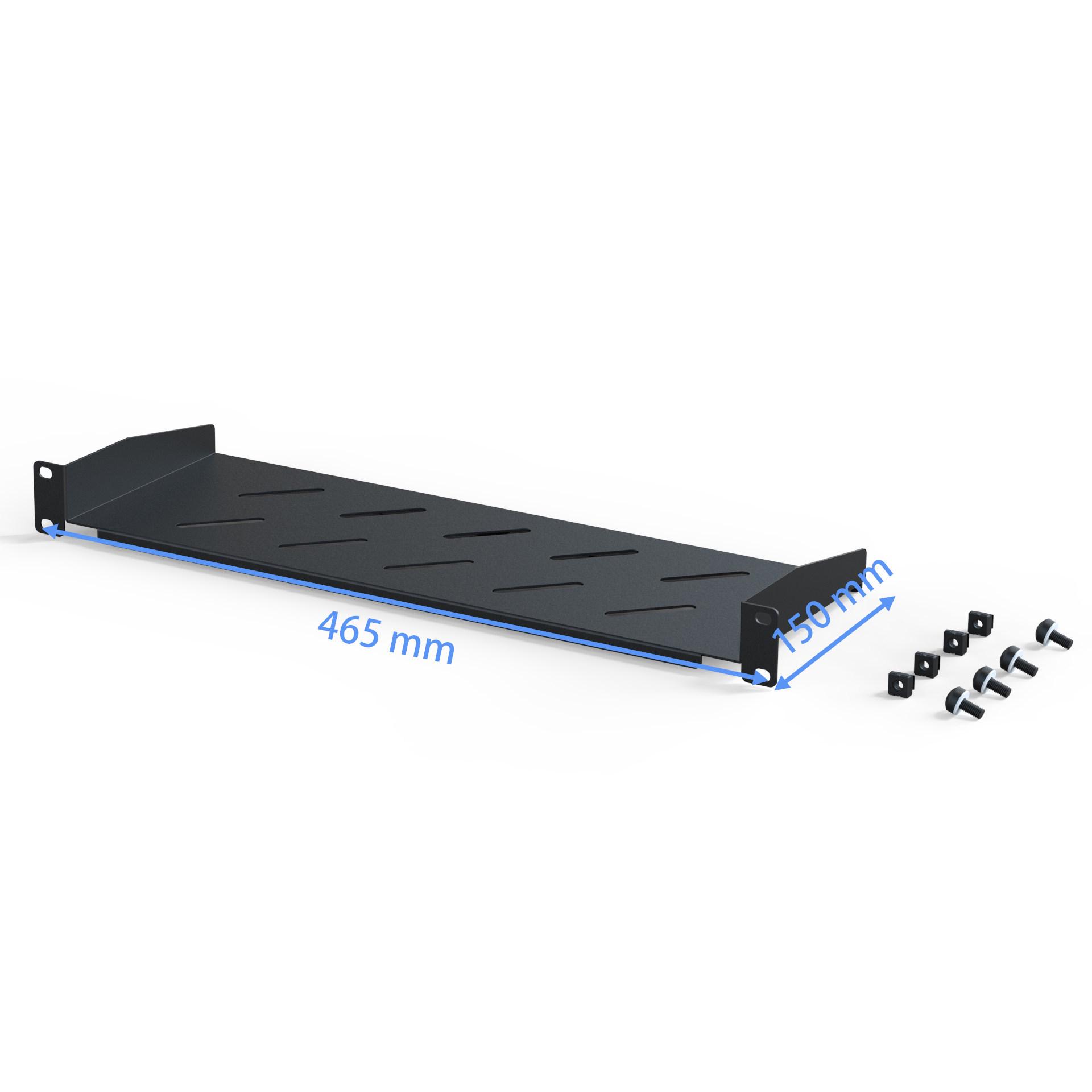 1U 19-inch Universal Server Cabinet Shelf, 1.5mm
1U 19-inch Universal Server Cabinet Shelf, 1.5mm