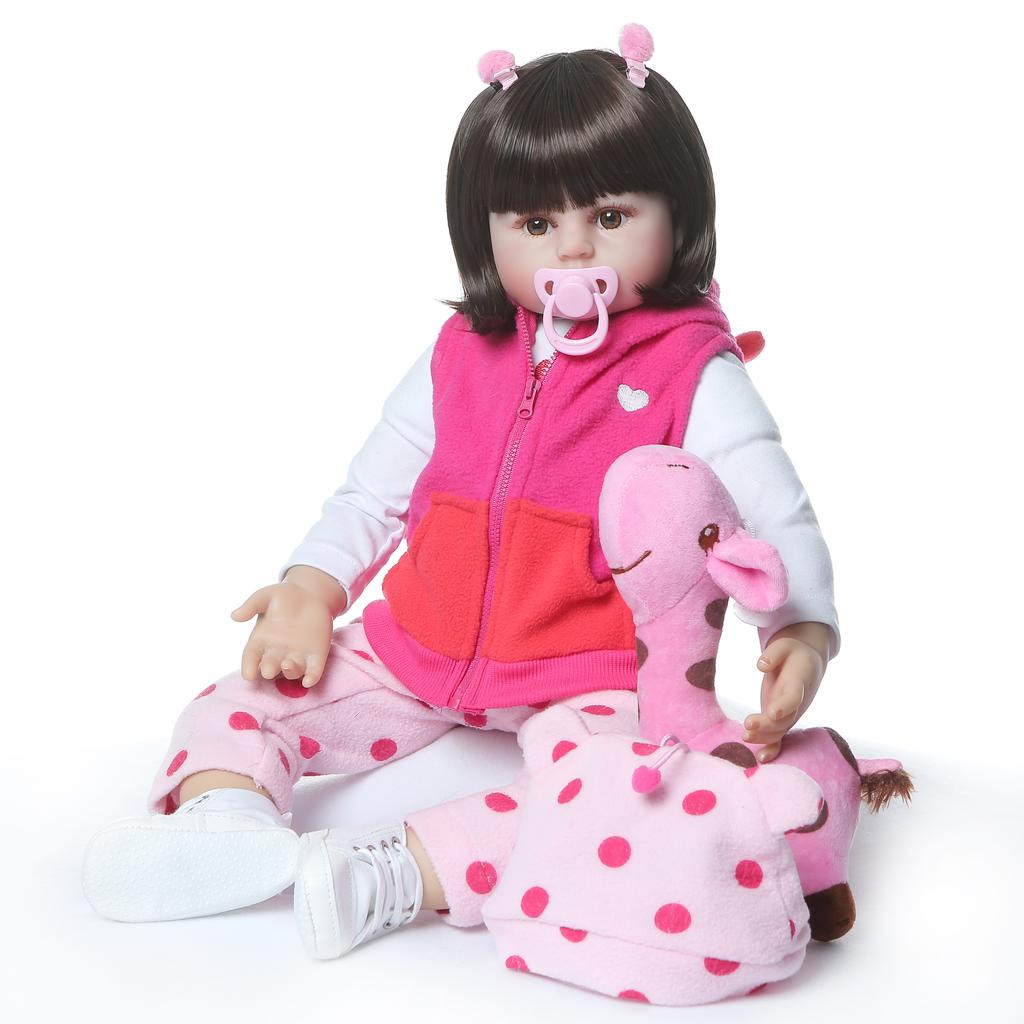 М яка силіконова лялька Bebes Reborn з одягом Reborn Toddler 48см None
М яка силіконова лялька Bebes Reborn з одягом Reborn Toddler 48см None