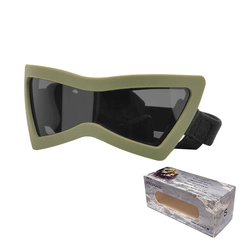 Pet glasses, dog sunglasses, UV protection, wind and sand protection, cool matching pet goggles#3041 Military green frame with
Pet glasses, dog sunglasses, UV protection, wind and sand protection, cool matching pet goggles#3041 Military green frame with