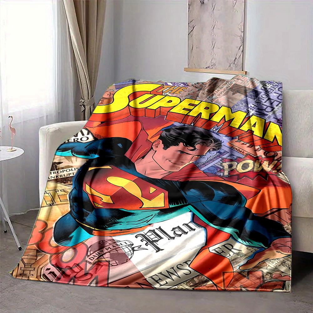 1pc Superhero Flannel Throw Blanket - Lightweight Soft Warm All-Season Blanket for Sofa, Bed, Travel, Camping L1029139 80x120cm
1pc Superhero Flannel Throw Blanket - Lightweight Soft Warm All-Season Blanket for Sofa, Bed, Travel, Camping L1029139 80x120cm