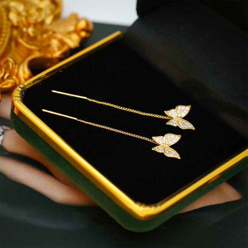 Butterfly Tassel Ear Line Women s Korean Version Temperament Long Earrings Earrings Pendant Niche Design Earrings
Butterfly Tassel Ear Line Women s Korean Version Temperament Long Earrings Earrings Pendant Niche Design Earrings