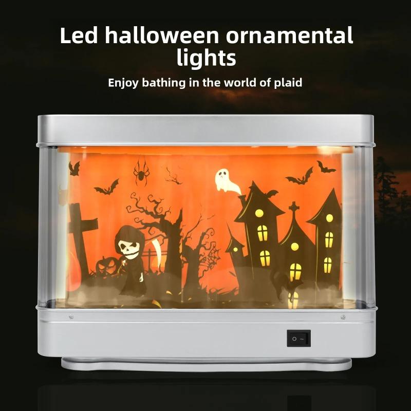 1pc Novelty Ghost Night Light Fake Aquarium Decor Lamp Unique Art Lighting for Bedroom Living Room Indoor Home Party Ornament
1pc Novelty Ghost Night Light Fake Aquarium Decor Lamp Unique Art Lighting for Bedroom Living Room Indoor Home Party Ornament