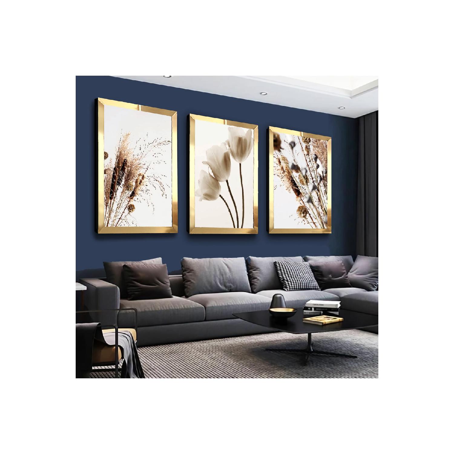 Набор столов из МДФ из 3 предметов White Flower Gold Plexi Edge 30 x 40
Набор столов из МДФ из 3 предметов White Flower Gold Plexi Edge 30 x 40