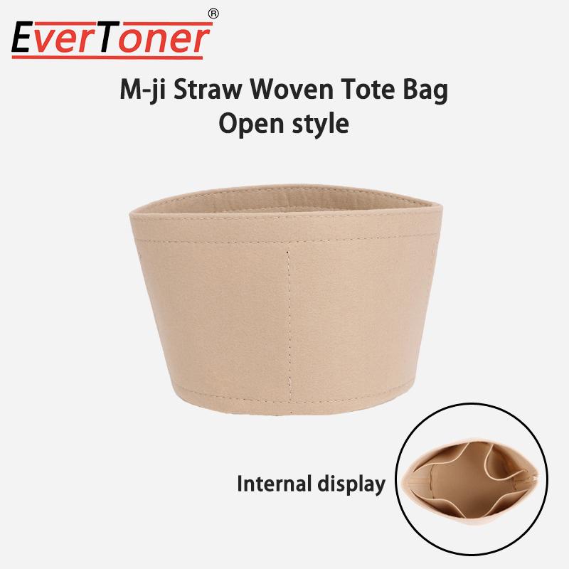 EverToner Felt Insert Organizer For M-ji Straw Woven Tote Bag Makeup Inner Pouch Fit Luxury Handbags Accesories for Women S
EverToner Felt Insert Organizer For M-ji Straw Woven Tote Bag Makeup Inner Pouch Fit Luxury Handbags Accesories for Women S