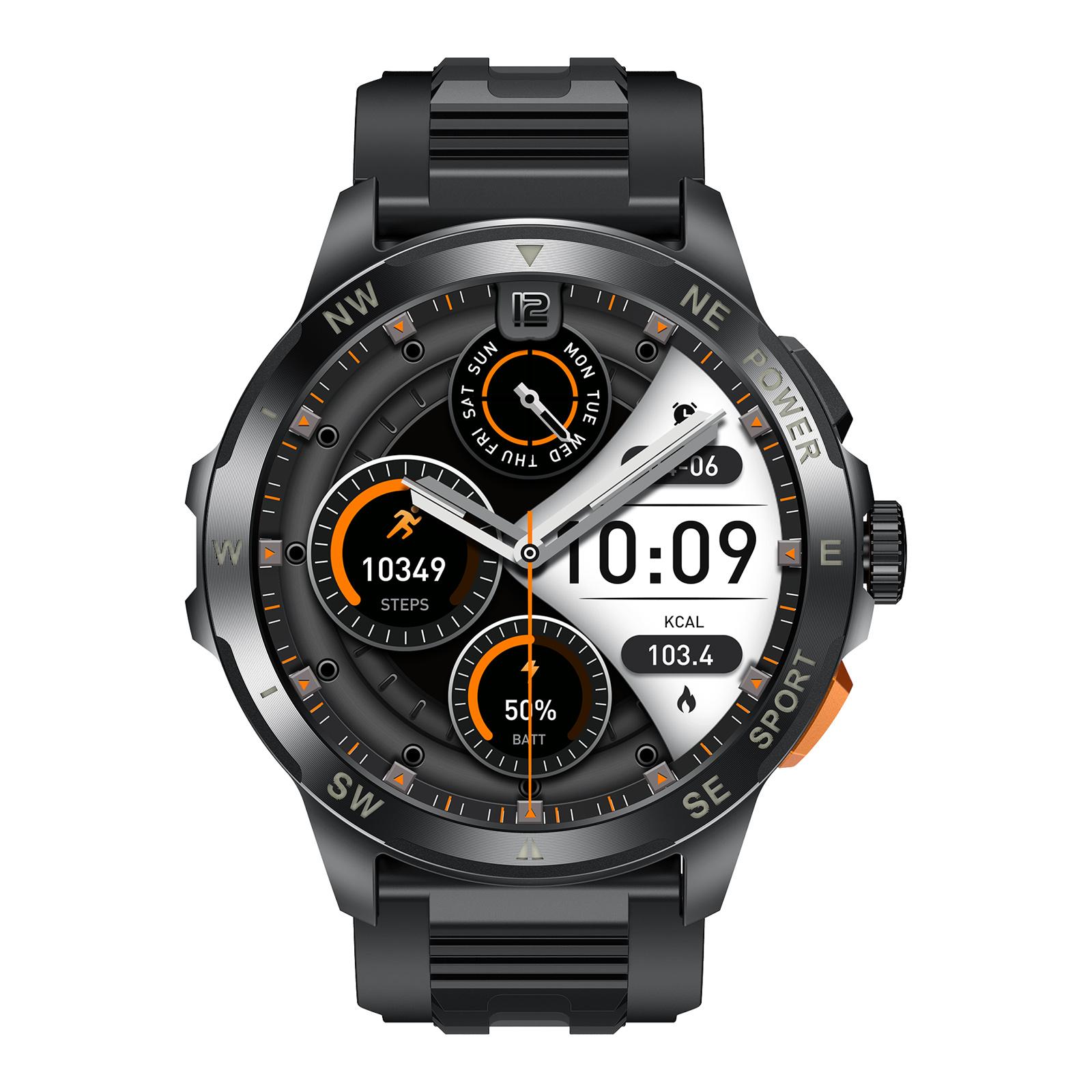 AK77 Silicone Strap 1.43-inch AMOLED Smart Watch Sleep Health Monitoring Bluetooth-compatible Call Sports Watch Black
AK77 Silicone Strap 1.43-inch AMOLED Smart Watch Sleep Health Monitoring Bluetooth-compatible Call Sports Watch Black