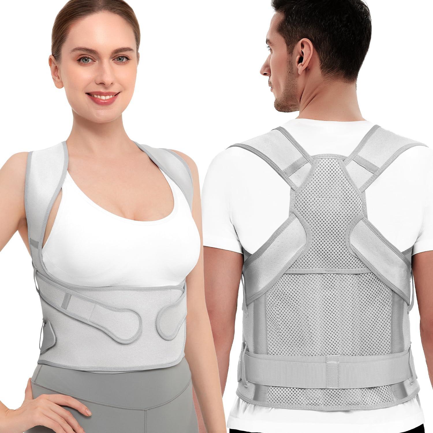 Posture Corrector For Women And Men Support: Back Support Brace - Shoulders Straightener Relieve Upper Back Pain S
Posture Corrector For Women And Men Support: Back Support Brace - Shoulders Straightener Relieve Upper Back Pain S