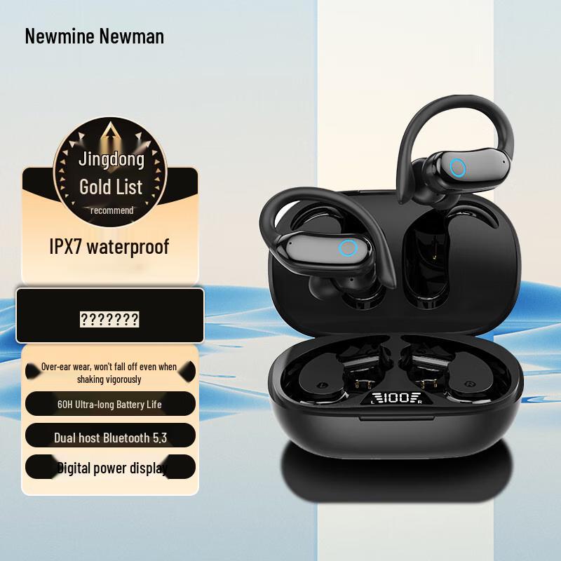 Newsmy TWS-Q8 Ear-Hook Wireless Sports Earbuds
Newsmy TWS-Q8 Ear-Hook Wireless Sports Earbuds