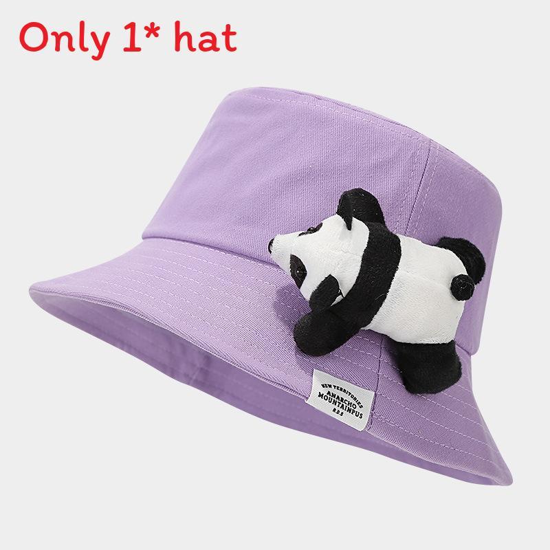 Panda Cartoon Fisherman Hat With Wide Brim For Summer Sun Protection And Travel Purple
Panda Cartoon Fisherman Hat With Wide Brim For Summer Sun Protection And Travel Purple