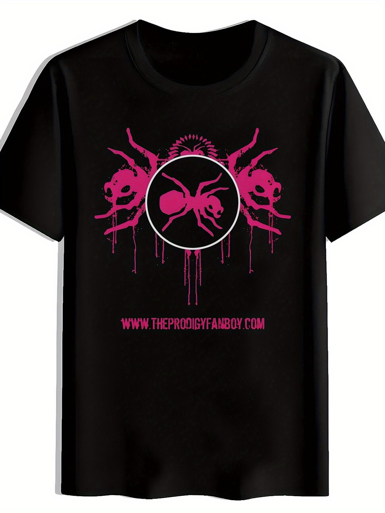 Heavy Metal Band Graphic T-shirt - Black with Pink Rock Creature Print XXL
Heavy Metal Band Graphic T-shirt - Black with Pink Rock Creature Print XXL