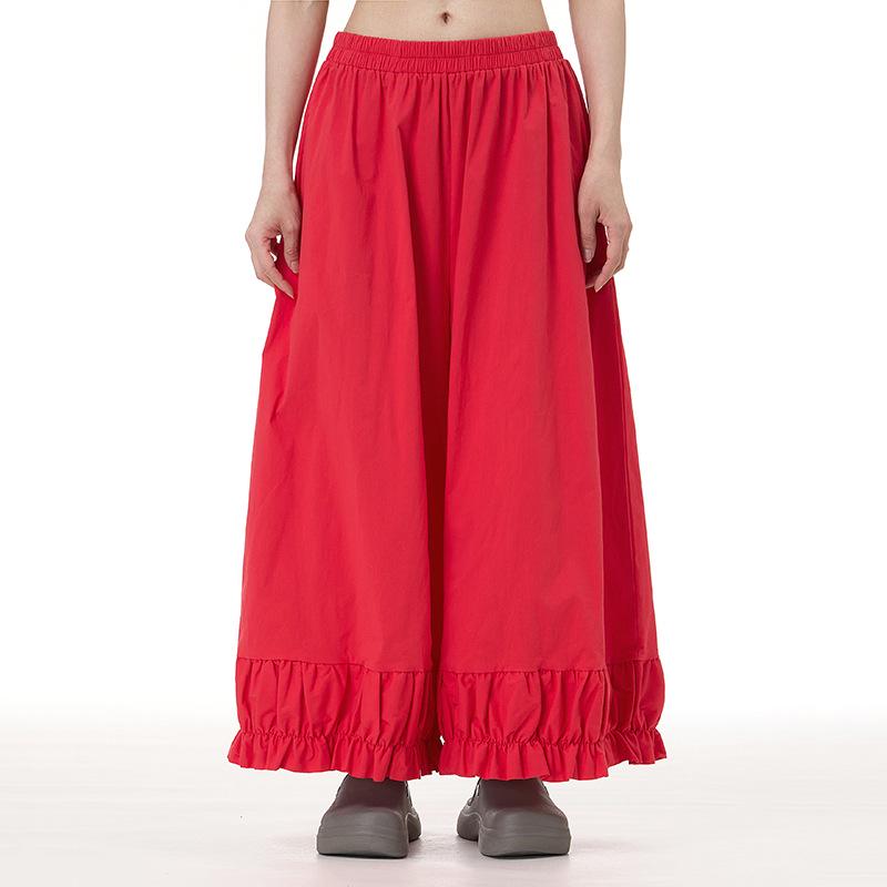 2026 Korean Style Wide-Leg Cropped Pants: Women s Plus Size, Loose, Slimming, Casual for Spring/Summer One Size яскраво-червоного кольору
2026 Korean Style Wide-Leg Cropped Pants: Women s Plus Size, Loose, Slimming, Casual for Spring/Summer One Size яскраво-червоного кольору