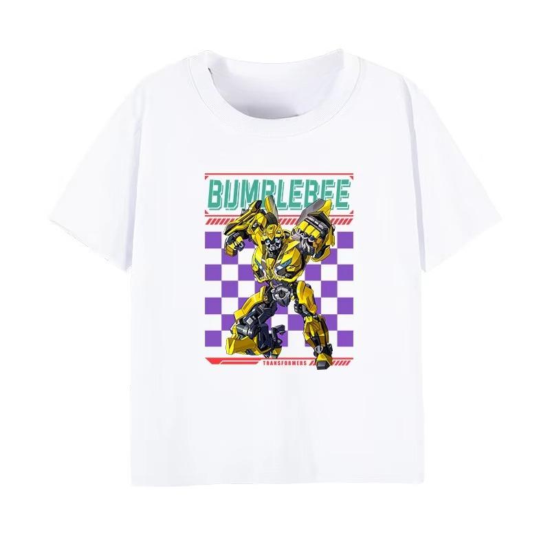 Transformers Bumblebee Printed Short Sleeve Tshirt 2026 New Handsome Childrens Round Neck Pure Cotton Summer Parent Child Top S
Transformers Bumblebee Printed Short Sleeve Tshirt 2026 New Handsome Childrens Round Neck Pure Cotton Summer Parent Child Top S