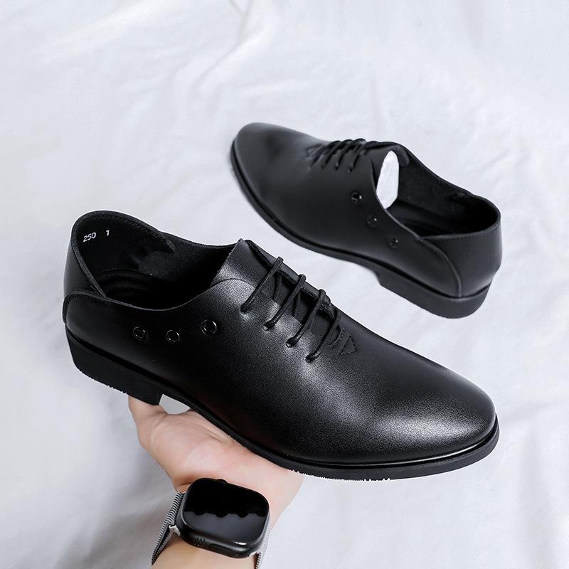 2025 новые кожаные туфли на шнуровке мужские мягкие дышащие подошвы модные трендовые мужские туфли корейской версии деловые кожаные туфли 8061-R 38 чёрный
2025 новые кожаные туфли на шнуровке мужские мягкие дышащие подошвы модные трендовые мужские туфли корейской версии деловые кожаные туфли 8061-R 38 чёрный