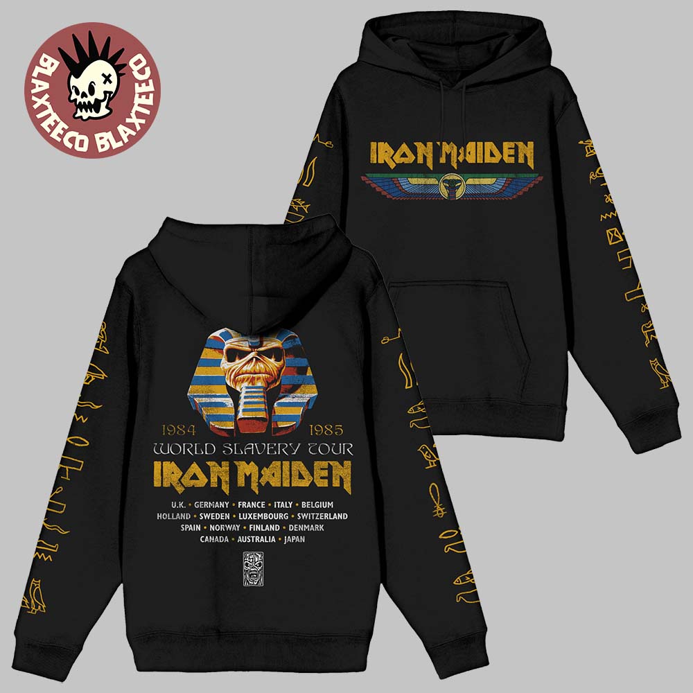 Iron Maiden 50-та річниця World Slavery Tour 85 85 Pharaoh Eddie Унісекс Худі Чоловіки Жінки Оверсайз Y2k Светр S
Iron Maiden 50-та річниця World Slavery Tour 85 85 Pharaoh Eddie Унісекс Худі Чоловіки Жінки Оверсайз Y2k Светр S