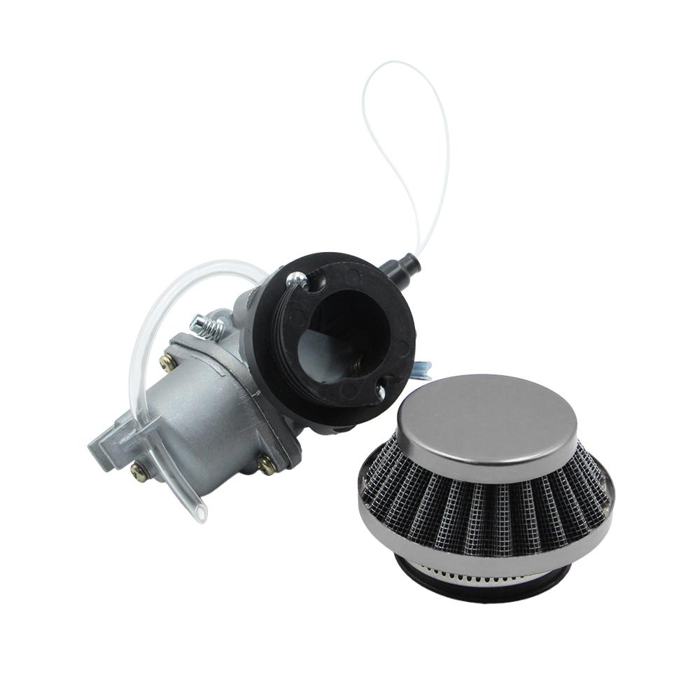 Motorcycle carb carburetor with 42mm air filter for 2 stroke 47cc 49cc engine mini motorcycle pocket bike kart dirt bike ATV сірий колір
Motorcycle carb carburetor with 42mm air filter for 2 stroke 47cc 49cc engine mini motorcycle pocket bike kart dirt bike ATV сірий колір
