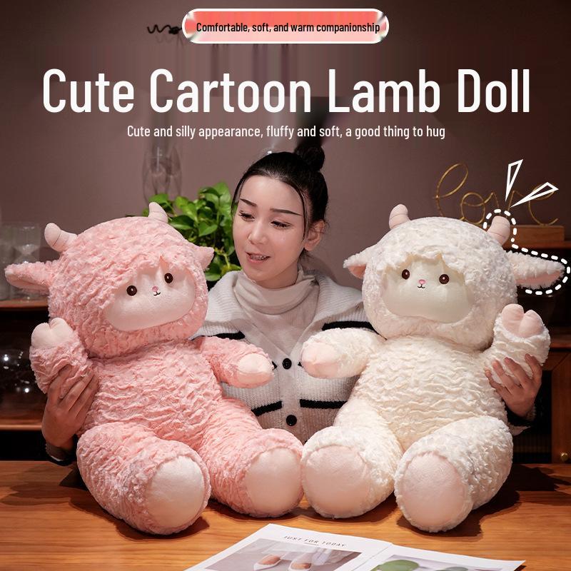 Little Sheep Plush Toy - Bedside Sleeping Doll Decoration, Perfect Valentine s Day Gift for Girlfriend 50cm 600g белый
Little Sheep Plush Toy - Bedside Sleeping Doll Decoration, Perfect Valentine s Day Gift for Girlfriend 50cm 600g белый