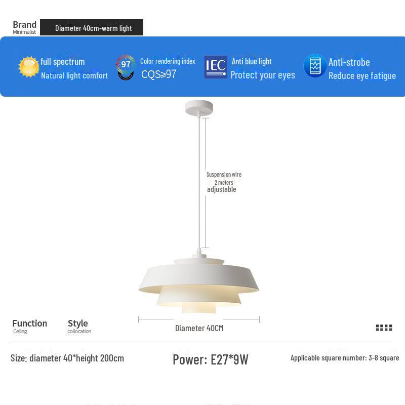Скандинавська дизайнерська люстра - Данська лампа для їдальні та кафе Without Light Source
Скандинавська дизайнерська люстра - Данська лампа для їдальні та кафе Without Light Source