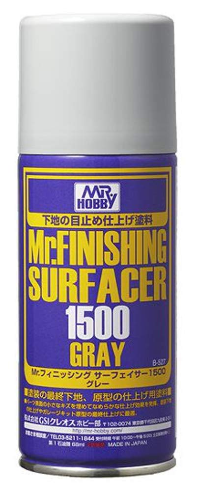 GSI Creos Finishing Surfacer 1500 Серый спрей 170 мл Отделочный материал для хобби B527 Mr. серый
GSI Creos Finishing Surfacer 1500 Серый спрей 170 мл Отделочный материал для хобби B527 Mr. серый