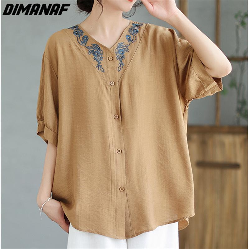 DIMANAF 2023 Plus Size Новая Летняя Блузка Льняная Однотонная Повседневная Рубашка Женская Свободная Рубашка Летучая мышь Футболки С V-образным вырезом с откидным рукавом
DIMANAF 2023 Plus Size Новая Летняя Блузка Льняная Однотонная Повседневная Рубашка Женская Свободная Рубашка Летучая мышь Футболки С V-образным вырезом с откидным рукавом