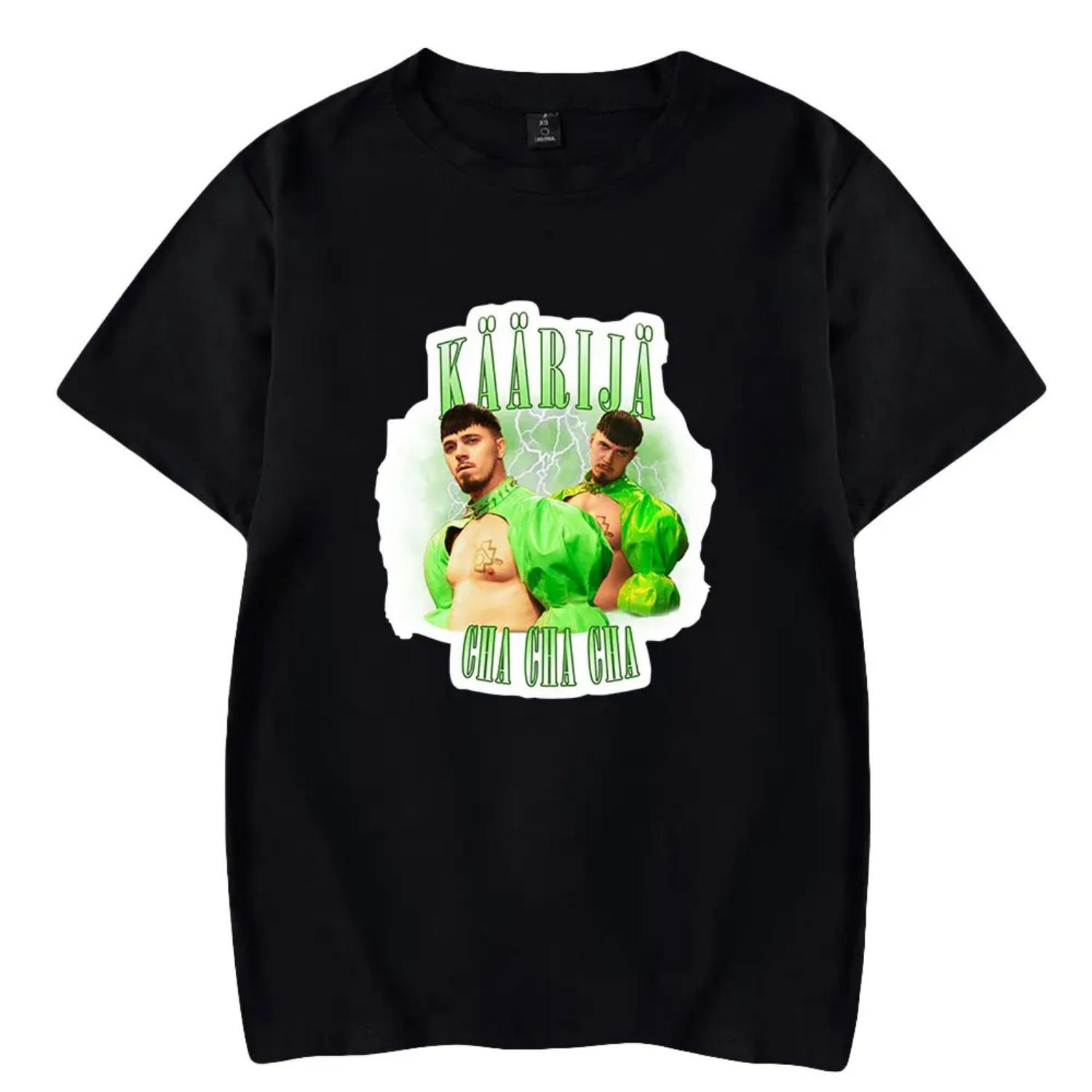 Käärijä Tshirt Crewneck Short Sleeve T-shirt Men Women Streetwear Printing Casual Stylish Harajuku Hip Hop S чёрный
Käärijä Tshirt Crewneck Short Sleeve T-shirt Men Women Streetwear Printing Casual Stylish Harajuku Hip Hop S чёрный