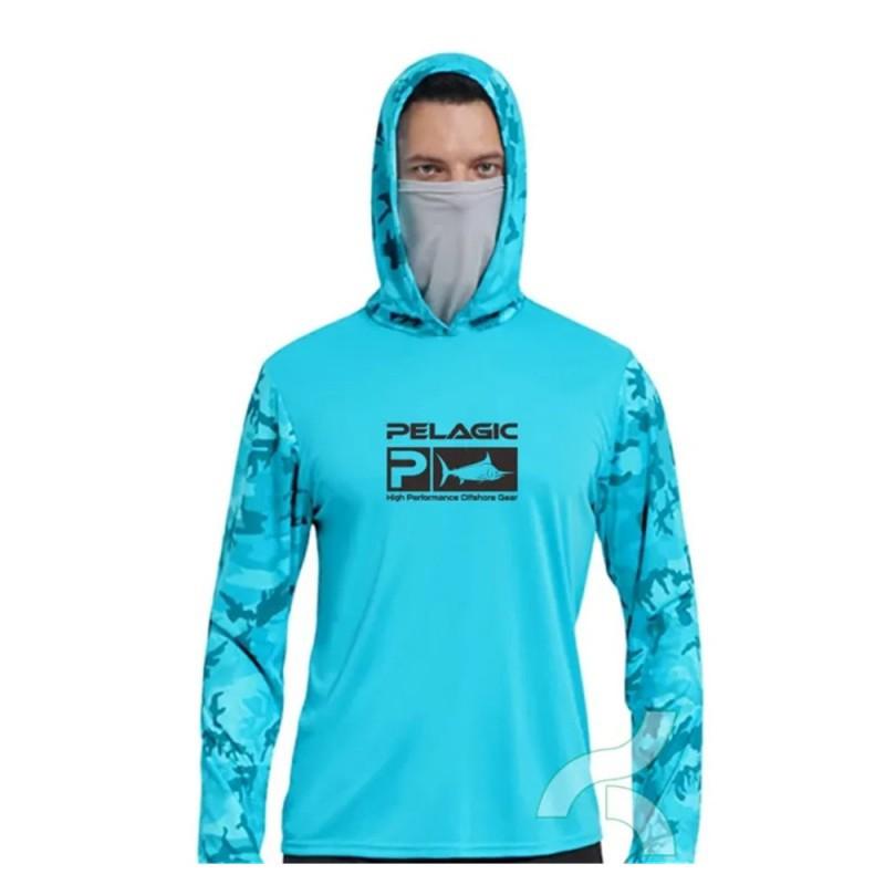PELAGIC Mask Collar Outdoor Fishing Suit Hoodie Light Sunscreen Ice Silk Long-sleeved Luya XXS
PELAGIC Mask Collar Outdoor Fishing Suit Hoodie Light Sunscreen Ice Silk Long-sleeved Luya XXS