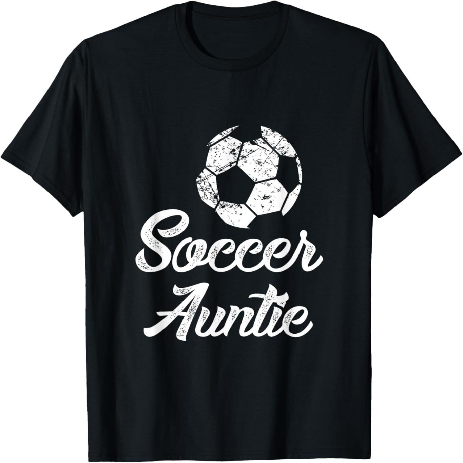 Soccer Auntie Shirt, Cute Funny Player Fan Gift T-Shirt XXXXXL різнокольоровий
Soccer Auntie Shirt, Cute Funny Player Fan Gift T-Shirt XXXXXL різнокольоровий