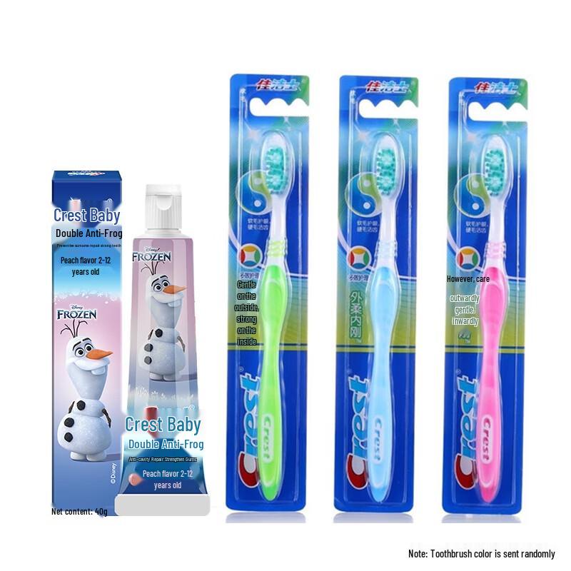 Crest Kids Dual Action Anti-Cavity Toothpaste & Toothbrush Set
Crest Kids Dual Action Anti-Cavity Toothpaste & Toothbrush Set