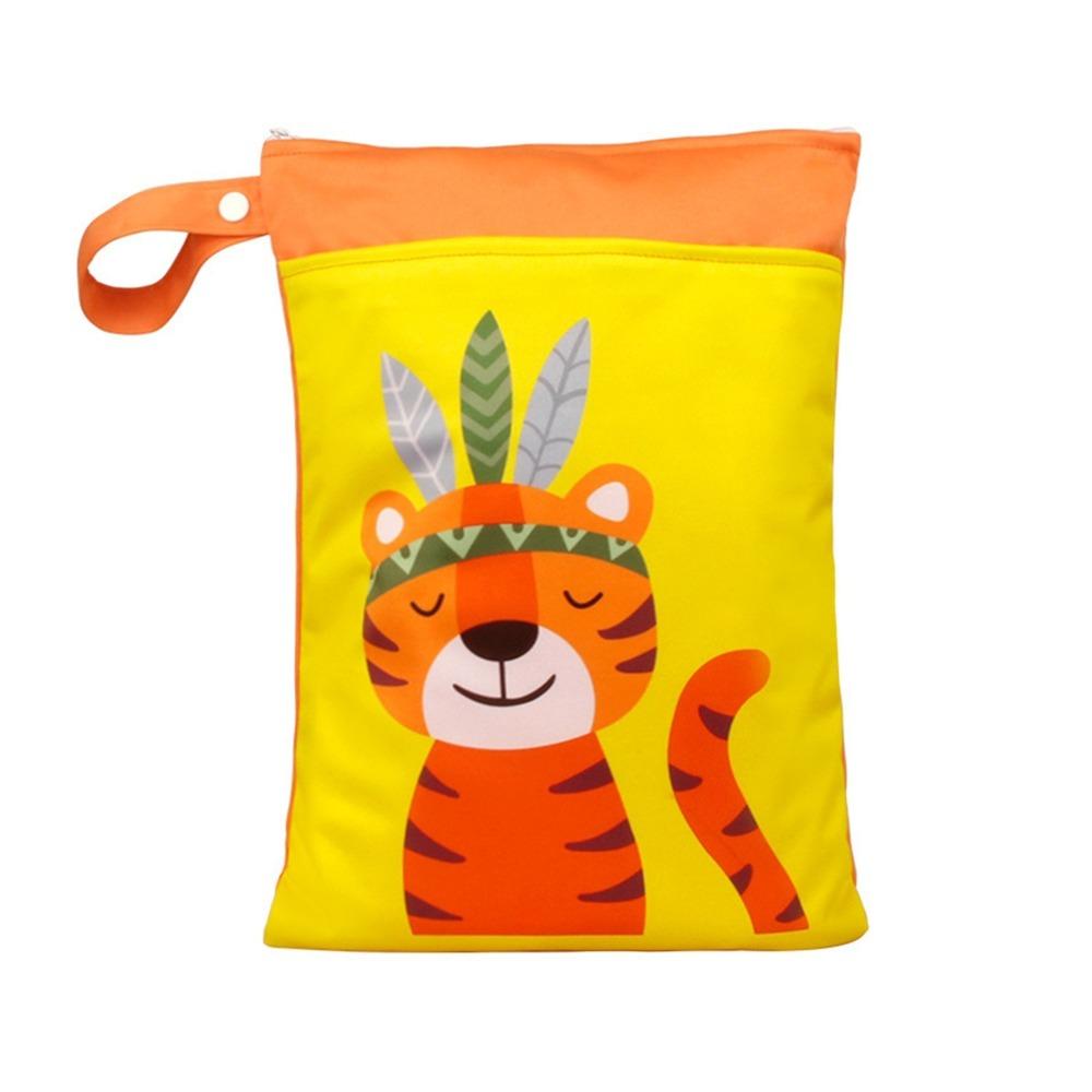 Stroller Bags Cartoon Wet Dry Bag Double Pocket Washable Diaper Nappy Bag with Zippers Waterproof Makeup Storage Bag Travel
Stroller Bags Cartoon Wet Dry Bag Double Pocket Washable Diaper Nappy Bag with Zippers Waterproof Makeup Storage Bag Travel