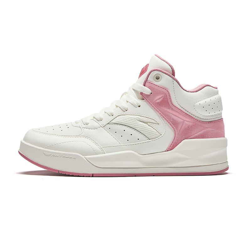 Anta 4 Carat Retro Classic High-Top Skate Shoes Women Sneakers White Pink 122448031-1 38.5
Anta 4 Carat Retro Classic High-Top Skate Shoes Women Sneakers White Pink 122448031-1 38.5