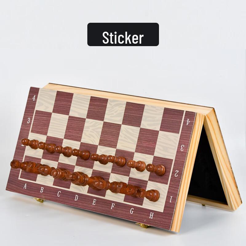 Brangdy Wooden Magnetic Chess & Checkers Set
Brangdy Wooden Magnetic Chess & Checkers Set