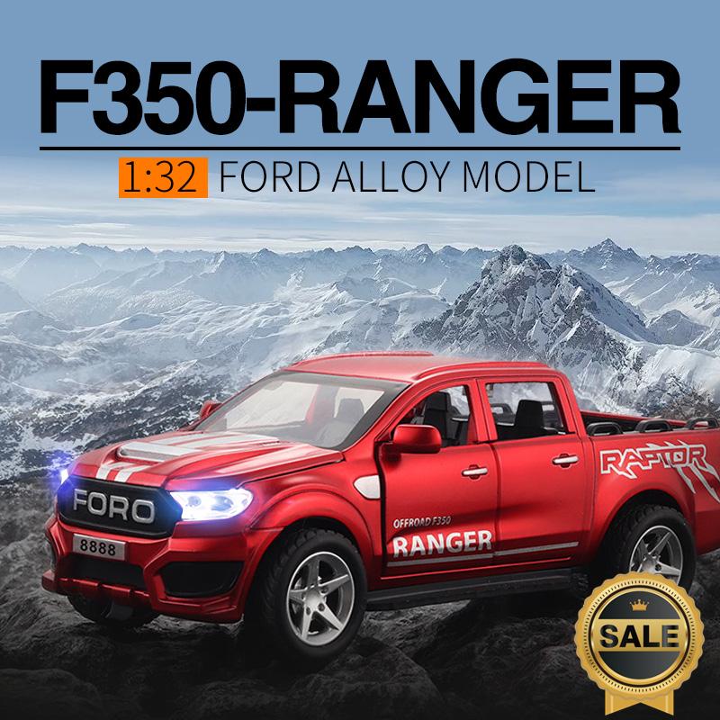 1:32 Ford Raptor F350 Pickup Alloy Car Model Diecast Metal Toy Off-road Vehicles Model High Simulation Sound Light Toy Gift
1:32 Ford Raptor F350 Pickup Alloy Car Model Diecast Metal Toy Off-road Vehicles Model High Simulation Sound Light Toy Gift