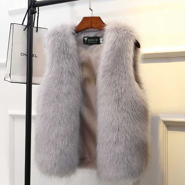 Women s Plus Size Faux Fox Fur Vest Winter Short Fluffy Coat Thickened Teddy Sleeveless Jacket Korean Style Oversized Outerwear XL сірий
Women s Plus Size Faux Fox Fur Vest Winter Short Fluffy Coat Thickened Teddy Sleeveless Jacket Korean Style Oversized Outerwear XL сірий