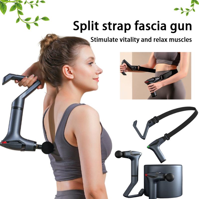 Multi functional split band fascia gun with detachable handle vibration massage professional fitness muscle relaxation massager темно серый
Multi functional split band fascia gun with detachable handle vibration massage professional fitness muscle relaxation massager темно серый