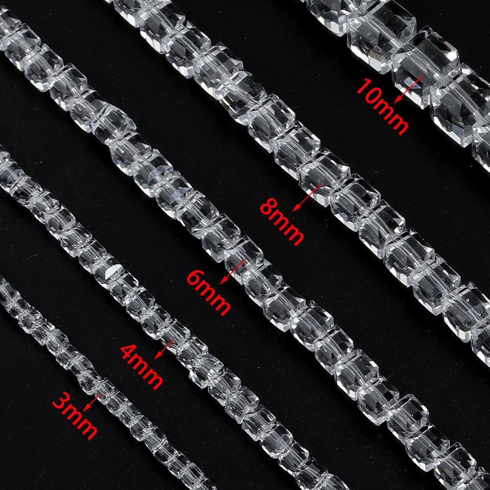 75-93pcs/lot Faceted Cube Crystal Glass Beads Square Transparent Loose Spacer Beads For Jewelry Making DIY Bracelet Necklace 3mm about 93pcs
75-93pcs/lot Faceted Cube Crystal Glass Beads Square Transparent Loose Spacer Beads For Jewelry Making DIY Bracelet Necklace 3mm about 93pcs
