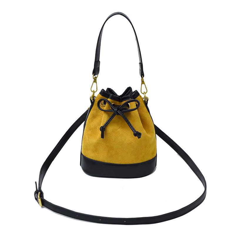2025 High-End Color Block Retro Bucket Bag - Handheld, Single Shoulder, Crossbody 16*11*18cm жовтий
2025 High-End Color Block Retro Bucket Bag - Handheld, Single Shoulder, Crossbody 16*11*18cm жовтий