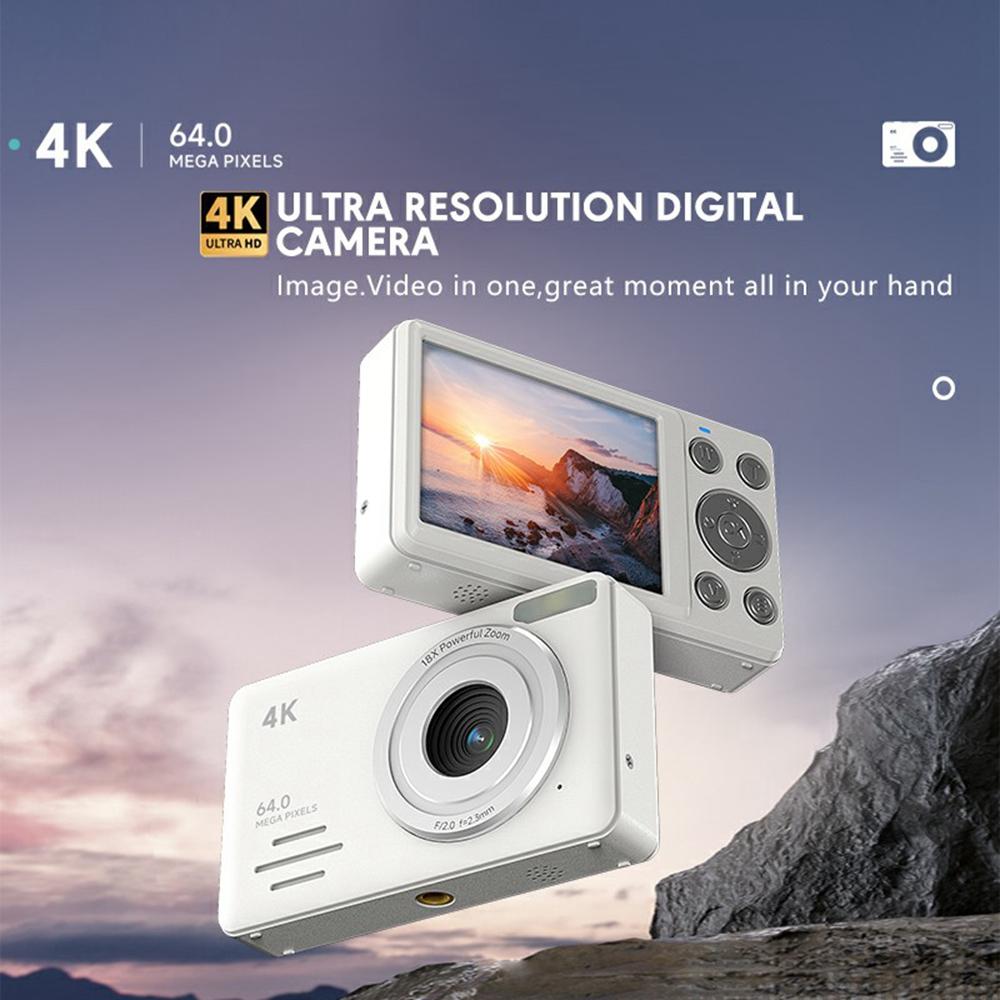 S7 4K Digital Camera 18x Zoom 64MP CMOS Sensor 2.88 Inch HD Screen Travel Selfie Camera Black
S7 4K Digital Camera 18x Zoom 64MP CMOS Sensor 2.88 Inch HD Screen Travel Selfie Camera Black