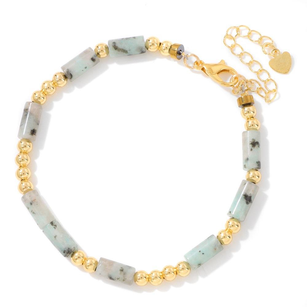 JYL TS Bracelet Zodiac Engraved Beads Aligns Star Sign & Personal Growth Tianshan blue бурі кольору
JYL TS Bracelet Zodiac Engraved Beads Aligns Star Sign & Personal Growth Tianshan blue бурі кольору