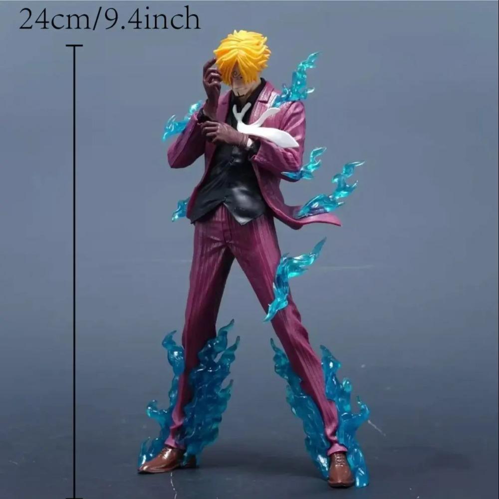 24cm 9.4 inch Anime Sanji Action Figures Pvc Statue Desktop Ornamen Collection Statue Model Decoration Room Desk Toys Children G no box фиолетовый
24cm 9.4 inch Anime Sanji Action Figures Pvc Statue Desktop Ornamen Collection Statue Model Decoration Room Desk Toys Children G no box фиолетовый