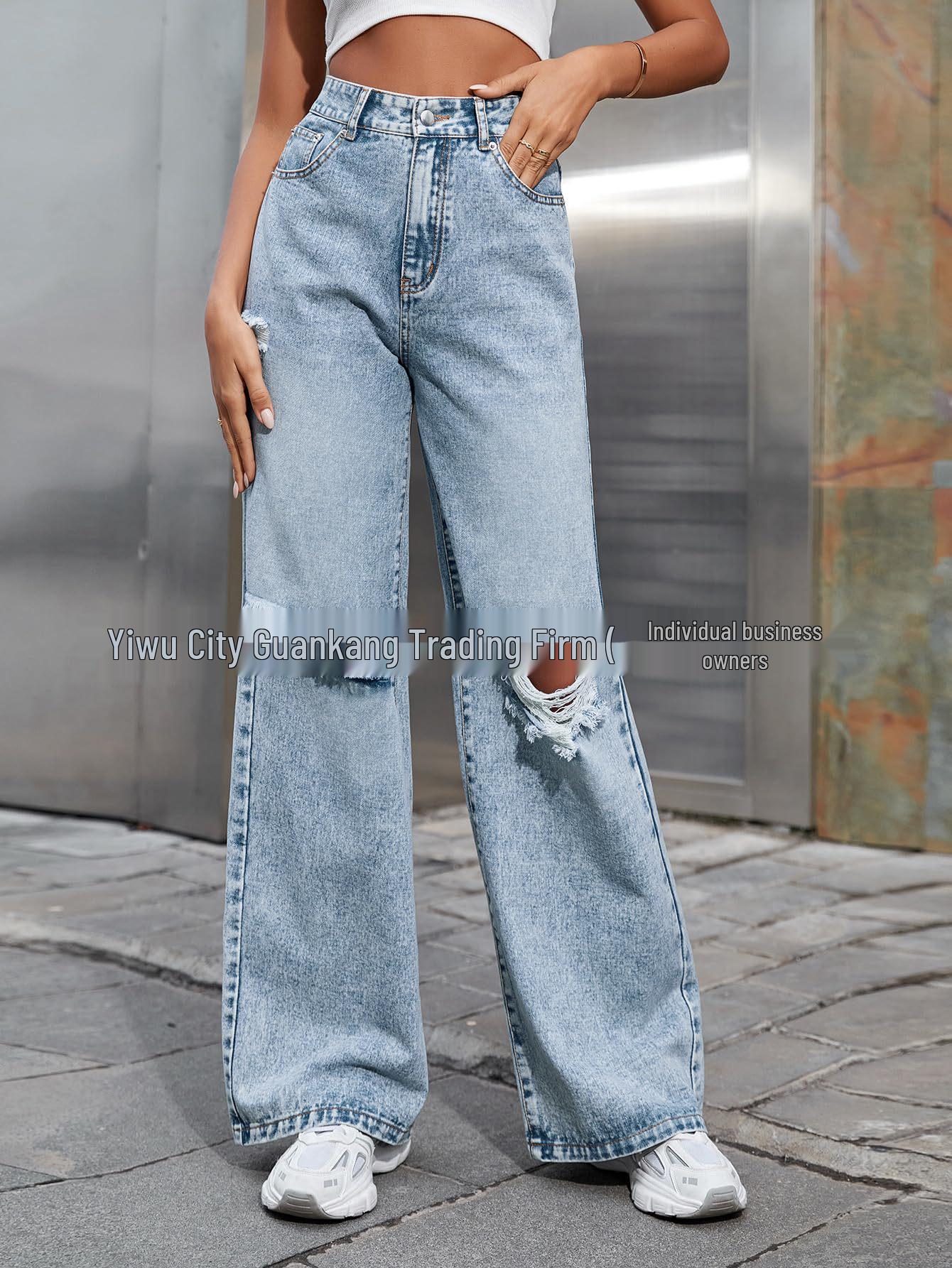 Y2K Ripped High-Waisted Women s Casual Comfortable Long Jeans Large світло-синій колір
Y2K Ripped High-Waisted Women s Casual Comfortable Long Jeans Large світло-синій колір