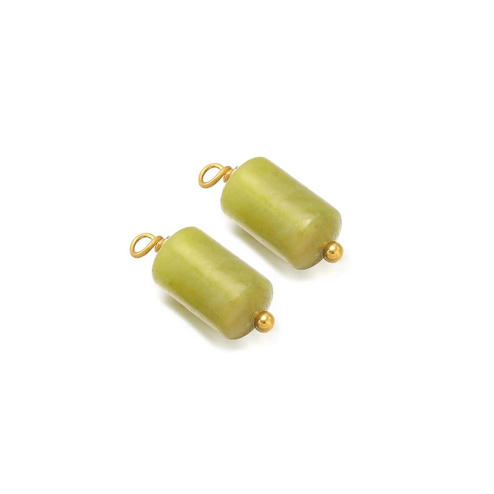 10pcs Stainless Steel Wire Natural Stone Charms Pendants for DIY Bohemia Necklaces Jewelry Earrings Making Bracelets Findings
10pcs Stainless Steel Wire Natural Stone Charms Pendants for DIY Bohemia Necklaces Jewelry Earrings Making Bracelets Findings
